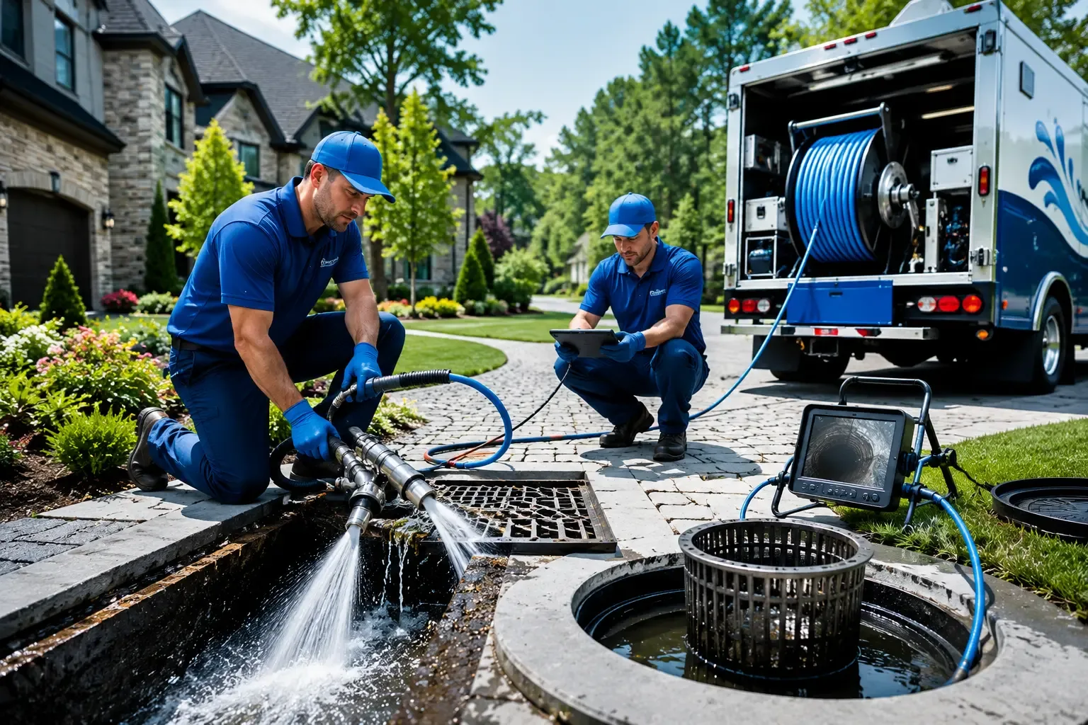 Local outdoor drain cleaning professionals in Essex, IA